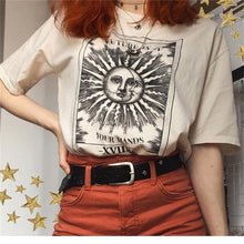 Load image into Gallery viewer, Harajuku aesthetic Female Tshirt

