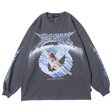 Load image into Gallery viewer, Angel Shirt Women Punk Oversized T Shirt
