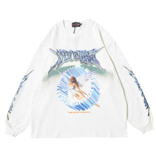 Load image into Gallery viewer, Angel Shirt Women Punk Oversized T Shirt
